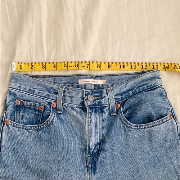 Levi's Low Pro Straight jeans in size 24 - Picture 7 of 9